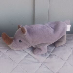 Ty Gray Stuffed Animal Plush Toy